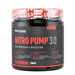 Body Attack Nitro Pump 3.0, 400 g brusnica 