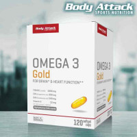 Body Attack OMEGA 3 Gold 120 mekih kapsula 