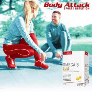 Body Attack OMEGA 3 Gold 120 mekih kapsula 