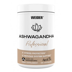 Weider Ashwagandha tablete Profesional 120 kapsula 