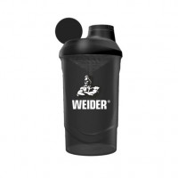 Weider Shaker 600 ml crni 