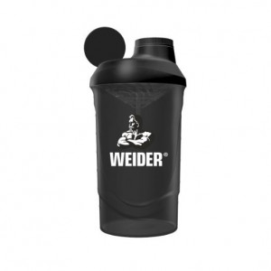 Weider Shaker 600 ml crni 