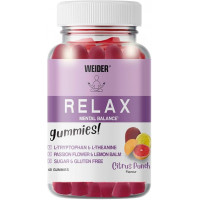 Weider Relax Mental Balance žele bomboni, 40 gumenih bombona, citrus punč 