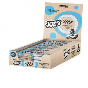 Weider Joe's Core Bar, kokos-bijela čokolada, 12 x 45 g 