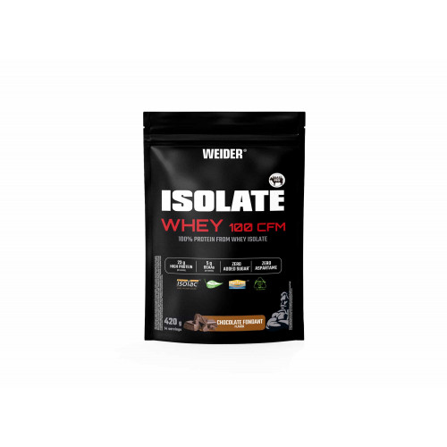Weider Isolate Whey protein 100 CFM, 420g chocolate Weider Isolate Whey protein 100 CFM, 420g chocolate