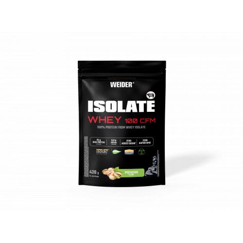 Weider Isolate Whey protein 100 CFM, 420g pistachio Weider Isolate Whey protein 100 CFM, 420g pistachio
