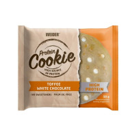 Weider Protein Cookie, toffee bijela čokolada 14x50 g 