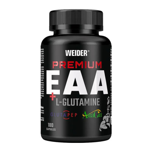 Weider Premium EAA + L-glutamin, 180 kapsula Weider Premium EAA + L-glutamin, 180 kapsula