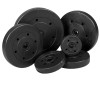 Gorilla Sports Set utega 100 kg - plastični 30/31 mm 