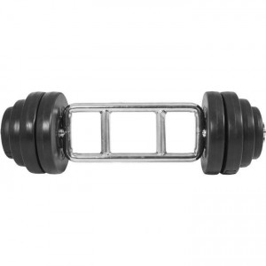 Gorilla Sports dumbbell load EZ set s plastičnim utezima 35 kg 30/31 mm 