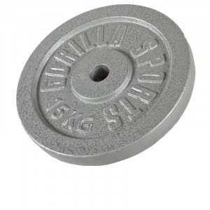 Gorilla Sports set od diskova od lijevanog željeza 30 KG (2x15 KG) / 31mm 