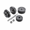 Gorilla Sports set cementnih jednoručnih šipki s utezima 2x10 kg 30/31 mm 