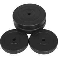 Gorilla Sports Gyronetics set plastičnih diskova obloženih cementom 30 KG / 25 mm Gorilla Sports Gyronetics set plastičnih diskova obloženih cementom 30 KG / 25 mm