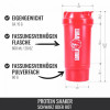 Gorilla Sports Protein Shaker 500ml crvena 