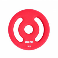 Gorilla Sports Set neoprenskih utega / diskova Gorilla Sports Set neoprenskih utega / diskova