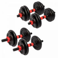 Gorilla Sports lijevani željezni set za utovar od 25 mm Gorilla Sports lijevani željezni set za utovar od 25 mm
