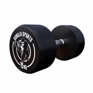 Gorilla Sports Profesionalne bučice 15 kg 