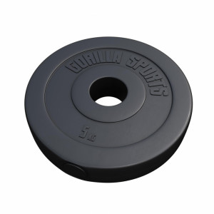 Gorilla Sports Olympic cementni disk obložen plastikom 1,25 kg - 15 kg 50 /51 mm 