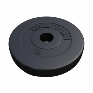 Gorilla Sports Olympic cementni disk obložen plastikom 1,25 kg - 15 kg 50 /51 mm 