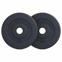 Gorilla Sports Olympic plastificirani cementni disk 1,25 kg - 15 kg 50 /51 mm SET 20 KG (2x10 kg) Gorilla Sports Olympic plastificirani cementni disk 1,25 kg - 15 kg 50 /51 mm SET 20 KG (2x10 kg)