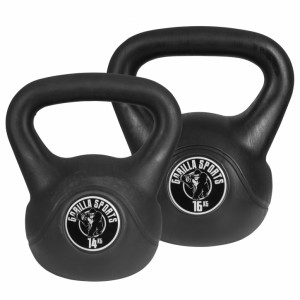 Kettlebell cementni set 30 kg (14 kg + 16 kg) 