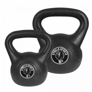 Kettlebell set od cementa 24 kg (8 kg + 16 kg) 