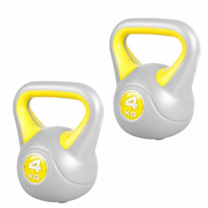 Kettlebell set cementa elegantan 8 kg (2 x 4 kg) 