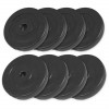 Gorilla Sports plastificiran cementni disk 1,25kg - 15kg / 31mm SET 30KG (4x2,5  4x5kg) 