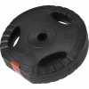 Gorilla Sports plastificiran cementni disk (GRIP) 1,25kg - 15kg / 31mm 