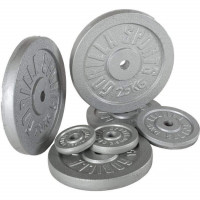 Gorilla Sports Željezni disk za šipke 0,5kg - 30 kg 30/31mm Gorilla Sports Željezni disk za šipke 0,5kg - 30 kg 30/31mm