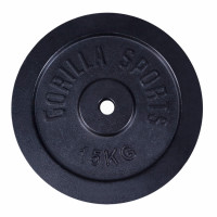 Gorilla Sports Željezni disk za šipke 0,5kg - 30 kg 30/31mm
