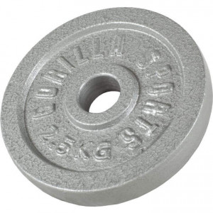 Gorilla Sports Željezni disk za šipke 0,5kg - 30 kg 30/31mm siva 2,5 kg 