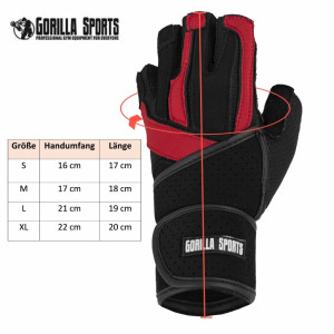 Gorilla Sports Rukavice za trening M 