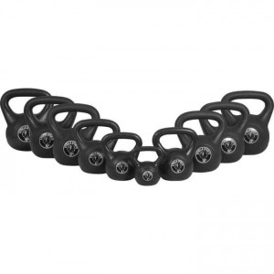 Gorilla Sports Cementni kettlebell 2-20 kg 