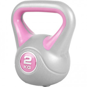 Gorilla Sports Cementni kettlebell stylish 2-20 kg 2 kg 