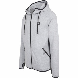 Gorilla Sports Zip Hoodie siva M 