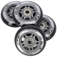 HMS Set crnih PU kotača 72x24 + ABEC9 NILS EXTREME ležajevi HMS Set crnih PU kotača 72x24 + ABEC9 NILS EXTREME ležajevi