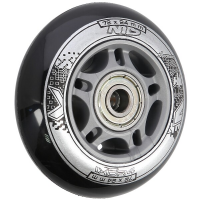 HMS Set crnih PU kotača 72x24 + ABEC9 NILS EXTREME ležajevi HMS Set crnih PU kotača 72x24 + ABEC9 NILS EXTREME ležajevi