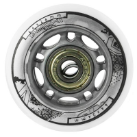 HMS Set bijelih PU kotača 64x24 + ležajevi ABEC7 NILS EXTREME HMS Set bijelih PU kotača 64x24 + ležajevi ABEC7 NILS EXTREME