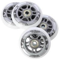 HMS Set bijelih PU kotača 76x24 + ležajevi ABEC7 NILS EXTREME HMS Set bijelih PU kotača 76x24 + ležajevi ABEC7 NILS EXTREME