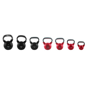 KT 20 KG CRNI Kettlebell s hromiranim hvatom HMS 