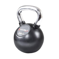 HMS Vinyl kettlebell s kromiranim rukohvatom KGC 24 kg HMS Vinyl kettlebell s kromiranim rukohvatom KGC 24 kg