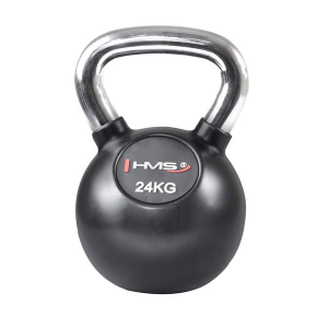 HMS Vinyl kettlebell s kromiranim rukohvatom KGC 24 kg 