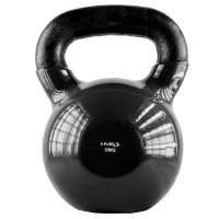 HMS Kettlebell presvučen vinilom KNV20 20 kg, crni. HMS Kettlebell presvučen vinilom KNV20 20 kg, crni.