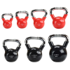 HMS Kettlebell s kromiranom ručkom KTC 12 kg crne boje 