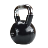 HMS Kettlebell s kromiranom ručkom KTC 20 kg crne boje 