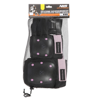 HMS Set štitnika NILS Extreme H709 crno-roza