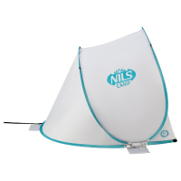 HMS Samošireći šator za plažu NILS Camp NC3173 sivo-tirkizna 