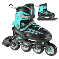 Klizaljke NILS Extreme NH18190 2u1 crno-plave Klizaljke NILS Extreme NH18190 2u1 crno-plave