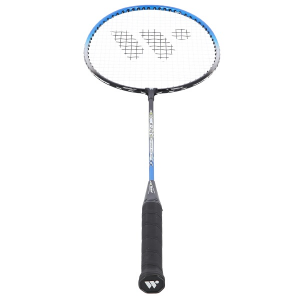 Reket za badminton WISH Steeltec 216, plavo/crni 